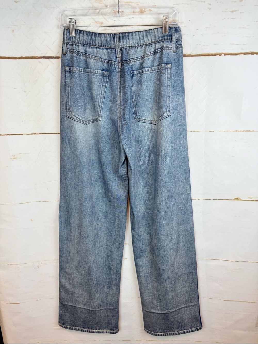 rag & bone | Miramar Faux Jean Pull-On Track Pant, S - Picture 8 of 13